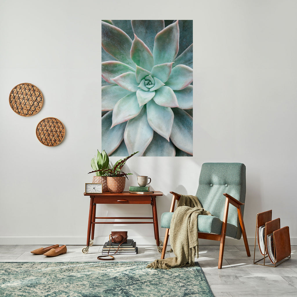 GEOMETRIC GARDEN MAGIC Vertikales Poster zum Abziehen und Aufkleben