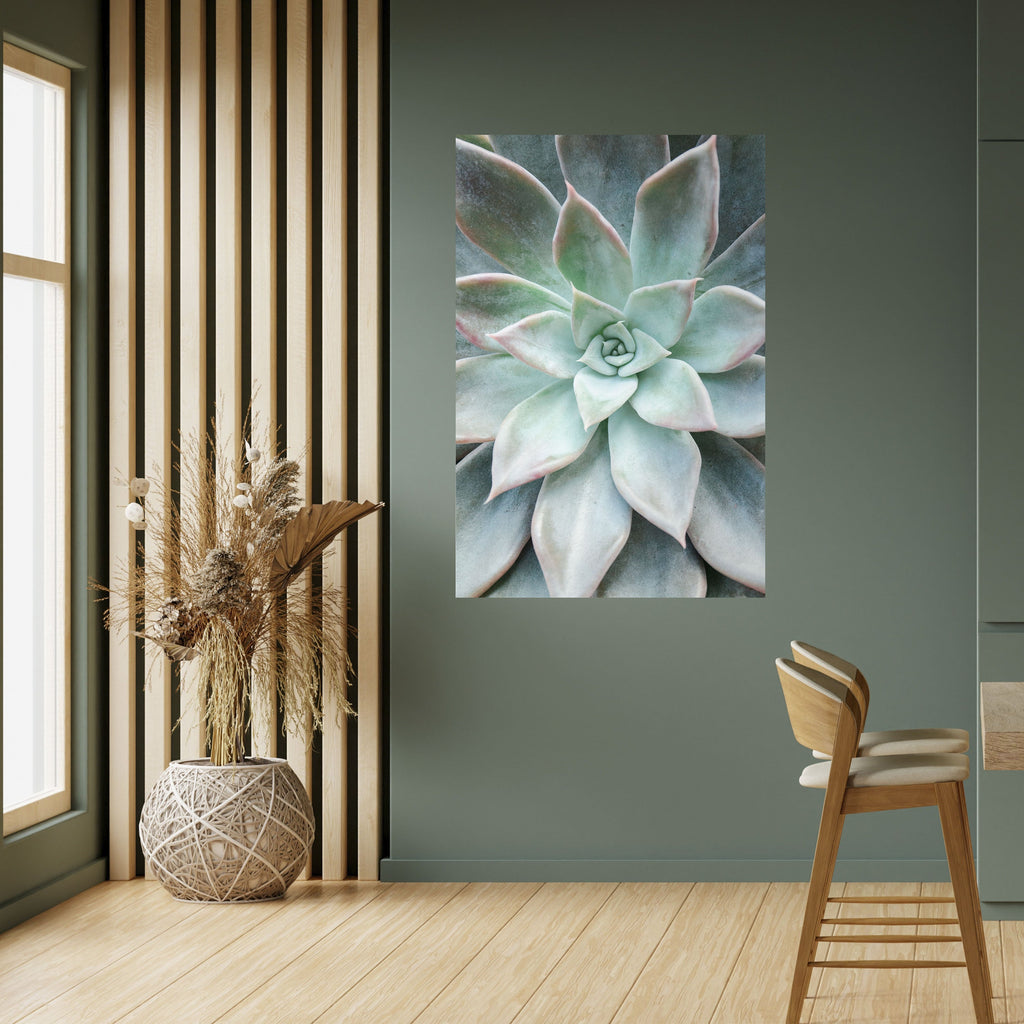 GEOMETRIC GARDEN MAGIC Vertikales Poster zum Abziehen und Aufkleben