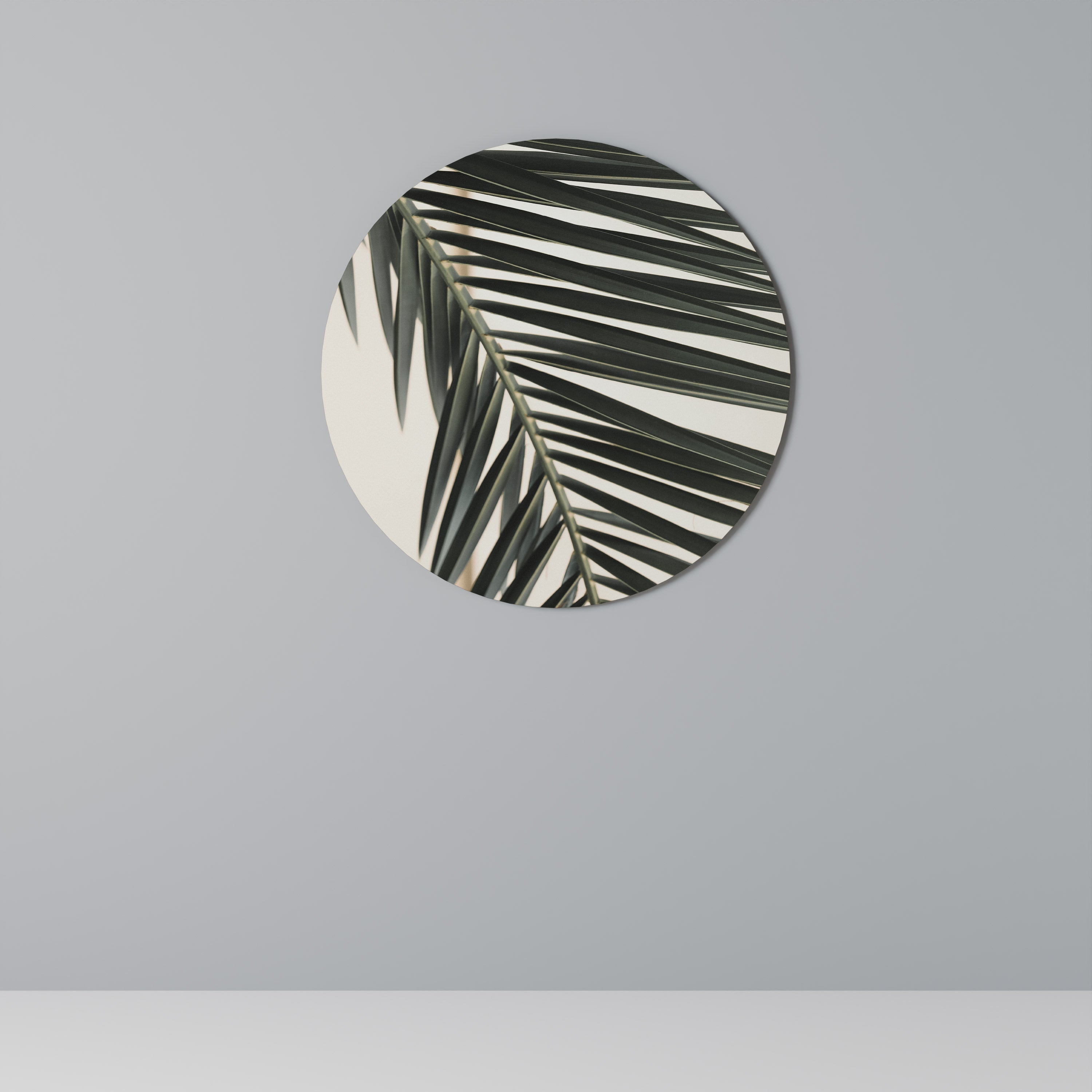 PALM SYMPHONY Runde Wanddekoration Ø 69 cm