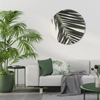 PALM SYMPHONY Round Wall Art