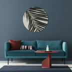 PALM SYMPHONY Round Wall Art