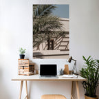 PALM SHADOW DANCE Peel and Stick Vertical Poster