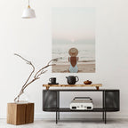 SAND AND SOLITUDE Selbstklebendes Poster - Hochformat