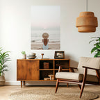 SAND AND SOLITUDE Selbstklebendes Poster - Hochformat