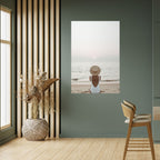 SAND AND SOLITUDE Selbstklebendes Poster - Hochformat