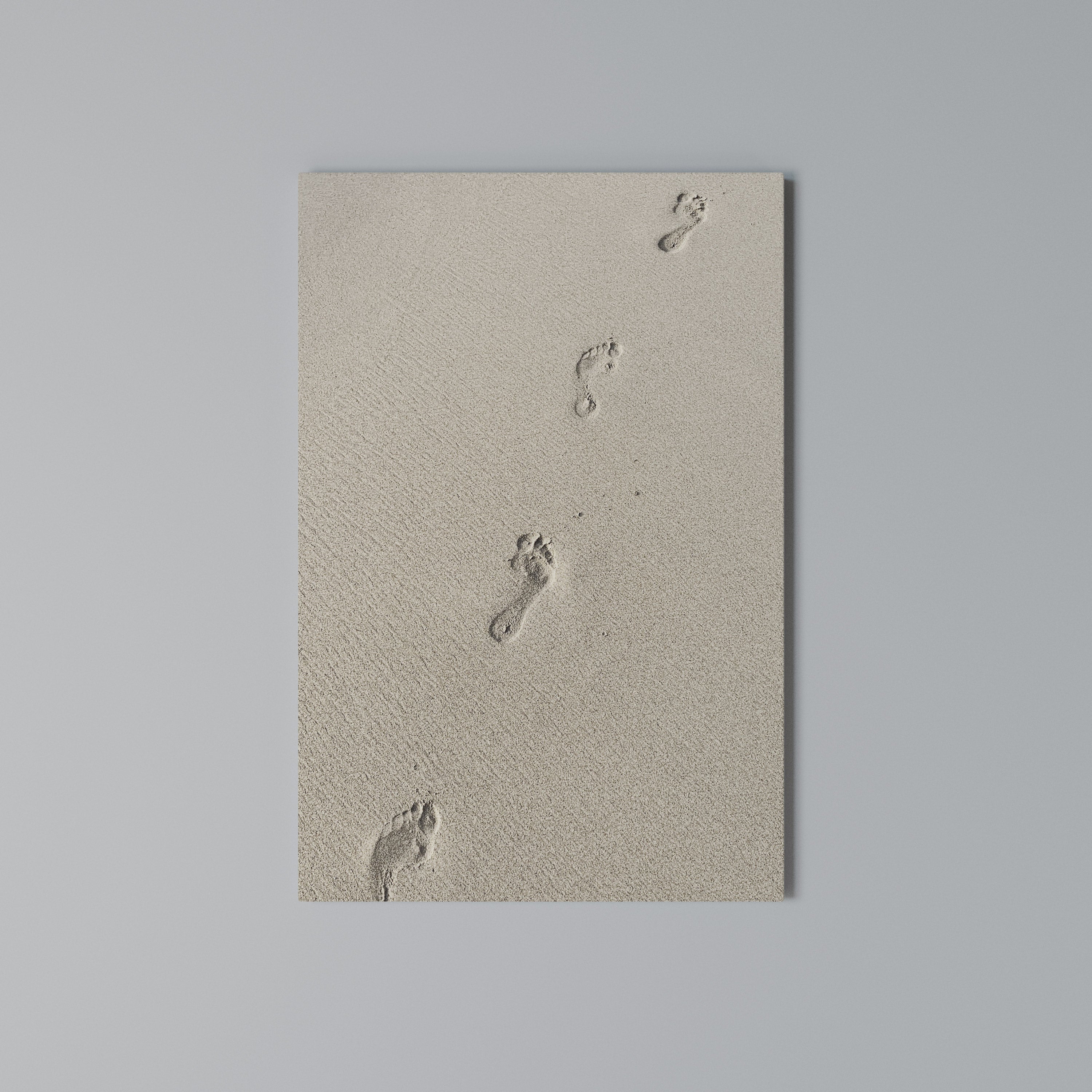 BEACH BOUND PATHWAYS Vertical Canvas Print
