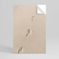 BEACH BOUND PATHWAYS Selbstklebendes Poster - Hochformat