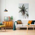 PALM PARADISE SIGHT Selbstklebendes Poster - Hochformat