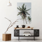 PALM PARADISE SIGHT Selbstklebendes Poster - Hochformat
