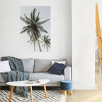 PALM PARADISE SIGHT Selbstklebendes Poster - Hochformat