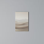 SUBTLE SANDS Vertical Canvas Print
