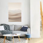 SUBTLE SANDS Selbstklebendes Poster - Hochformat