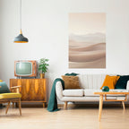 SUBTLE SANDS Selbstklebendes Poster - Hochformat