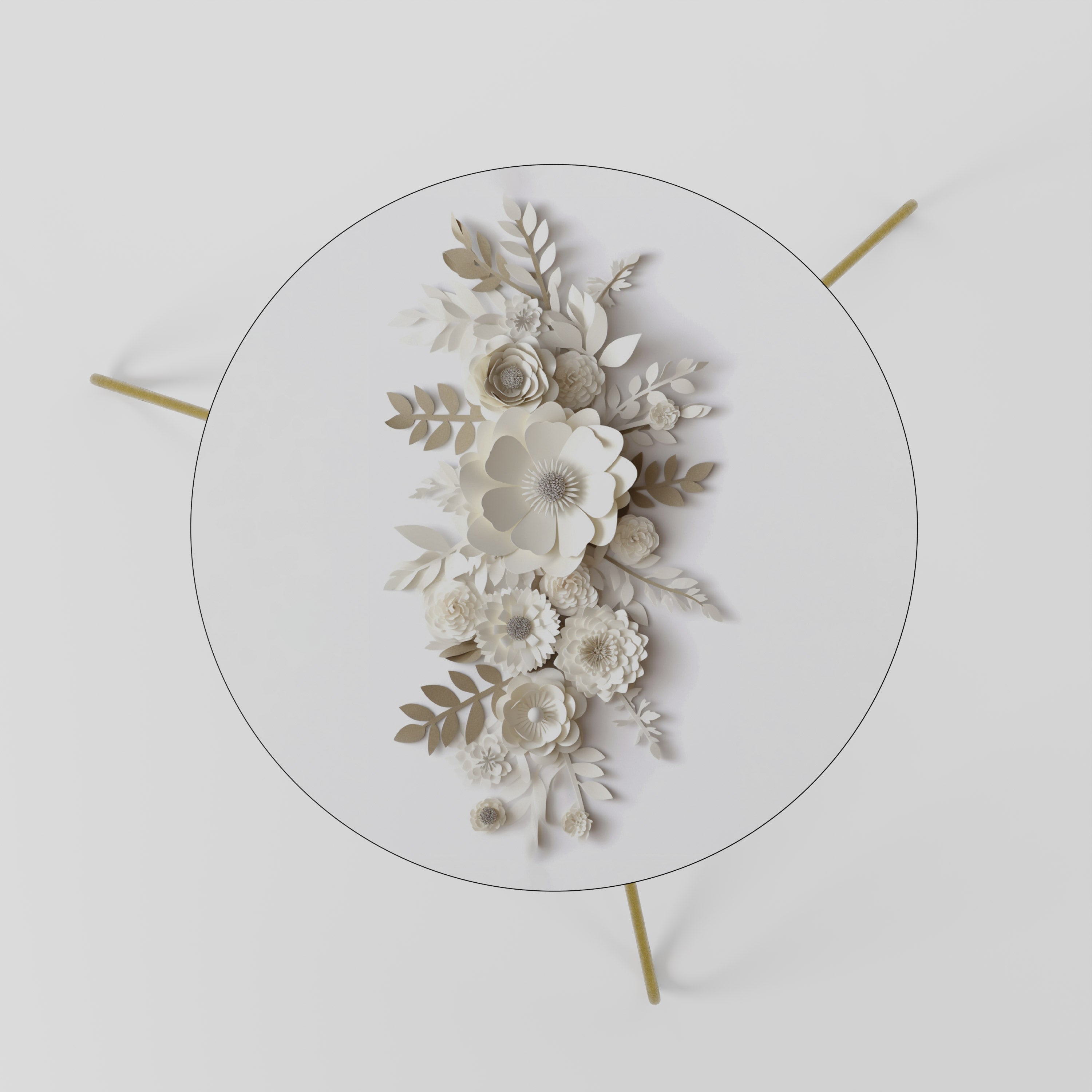 BLUSHING BOUQUET Couchtisch 60