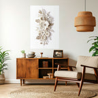 BLUSHING BOUQUET Selbstklebendes Poster - Hochformat