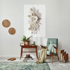 BLUSHING BOUQUET Selbstklebendes Poster - Hochformat