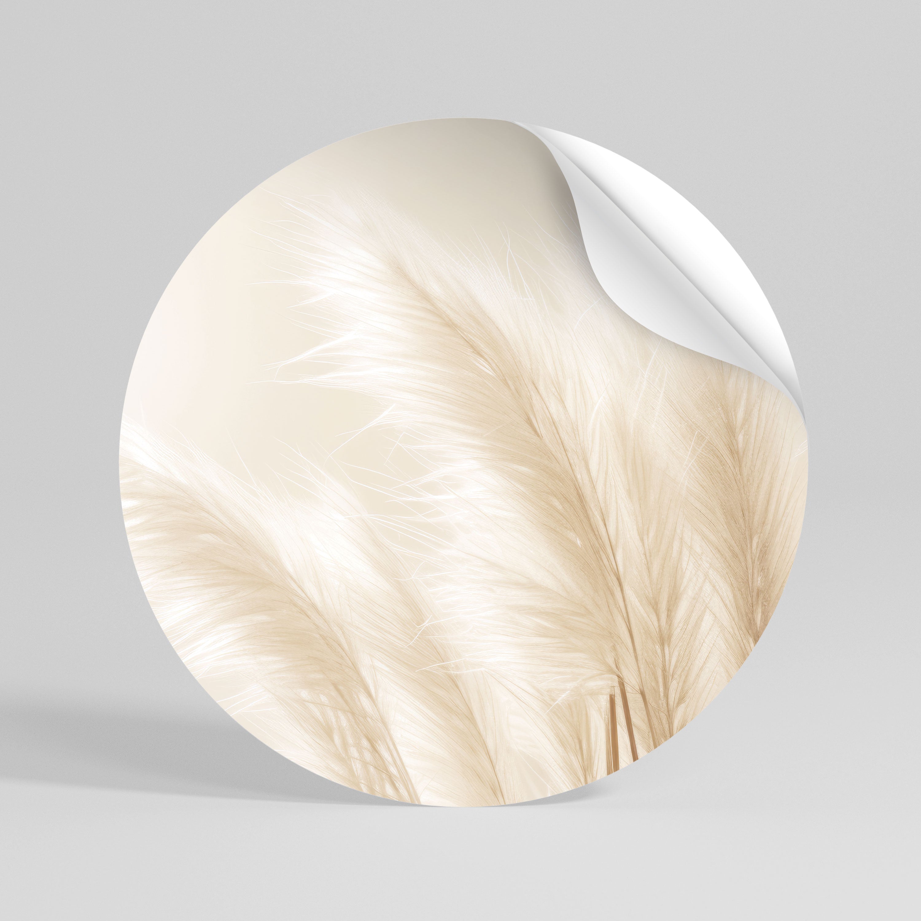 GOSSAMER DREAMS Runder Wandsticker zum Abziehen und Aufkleben