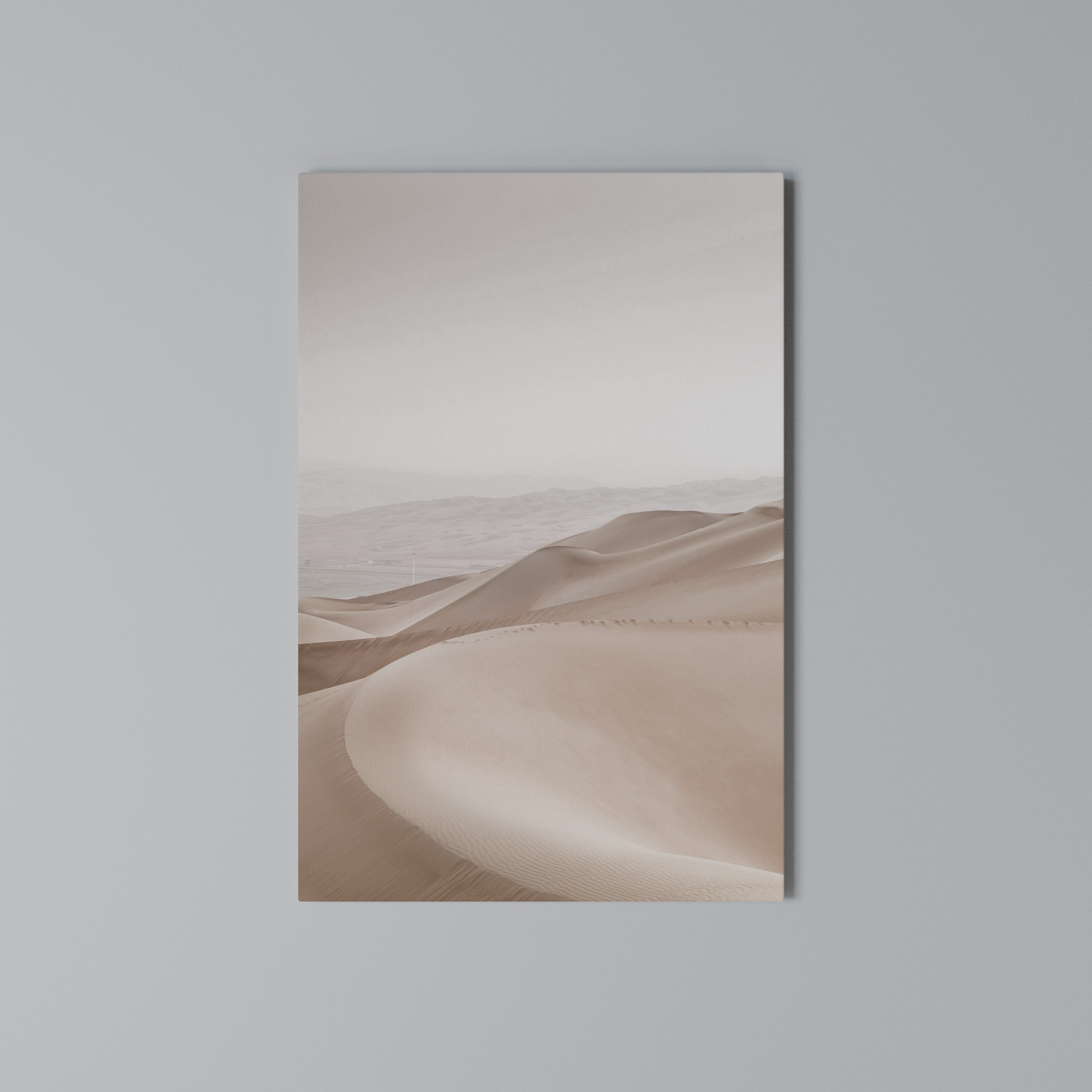 TRANQUIL TIDES Vertical Canvas Print