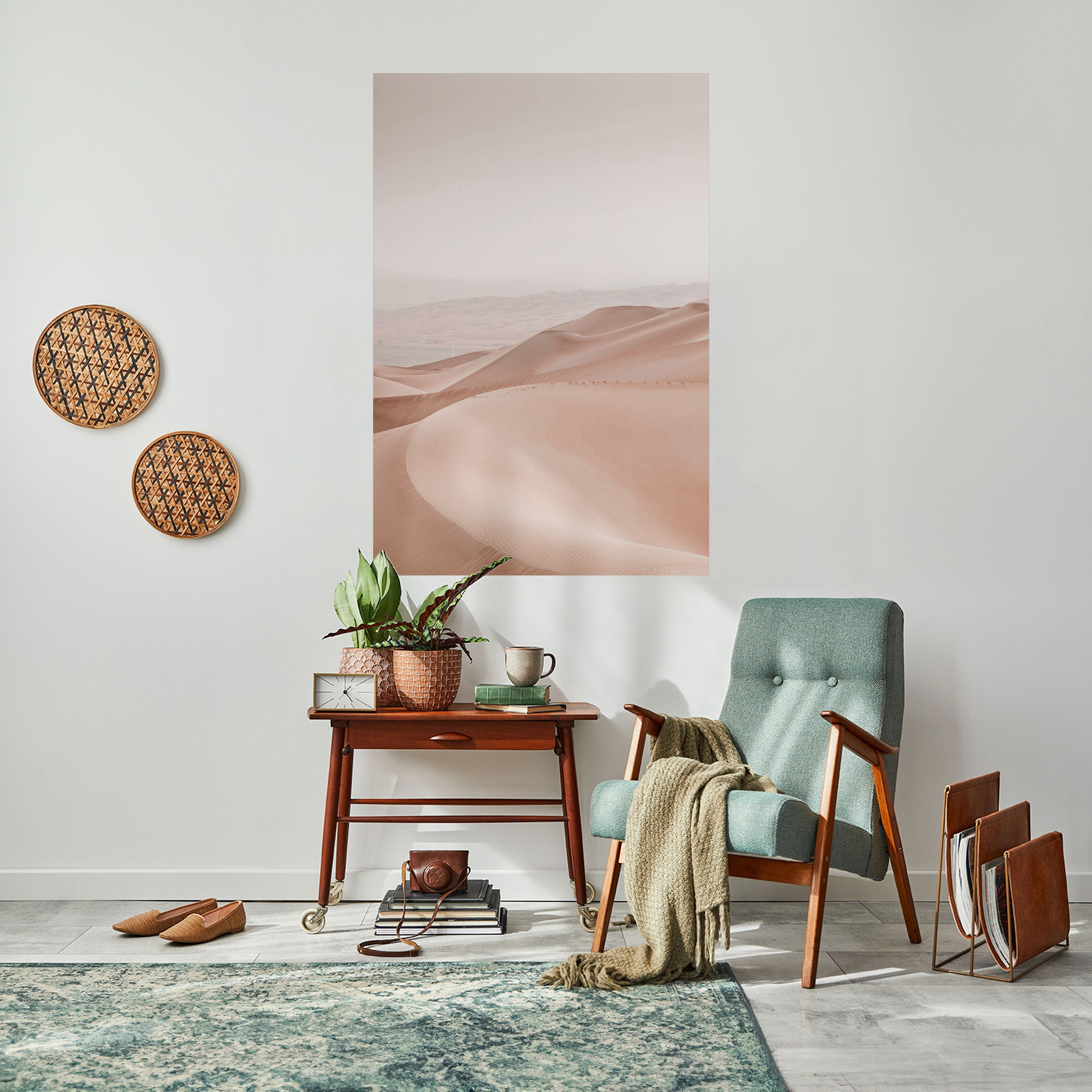 TRANQUIL TIDES Vertikales Poster zum Abziehen und Aufkleben