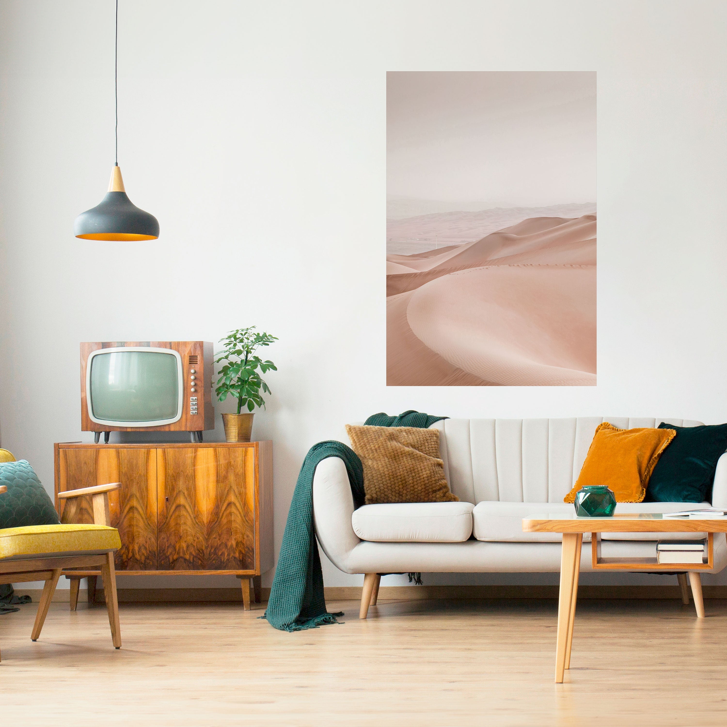 TRANQUIL TIDES Vertikales Poster zum Abziehen und Aufkleben