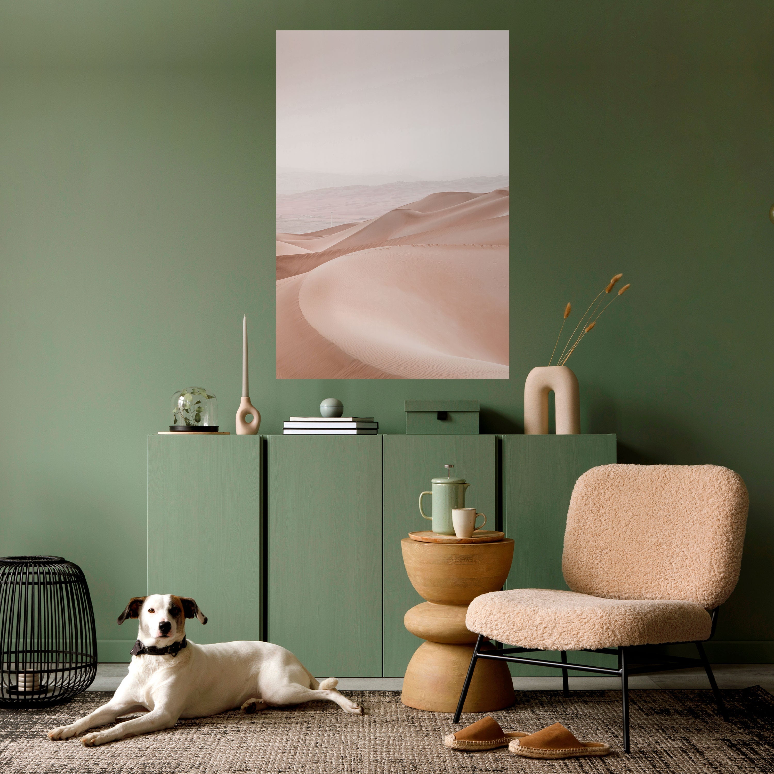 TRANQUIL TIDES Vertikales Poster zum Abziehen und Aufkleben