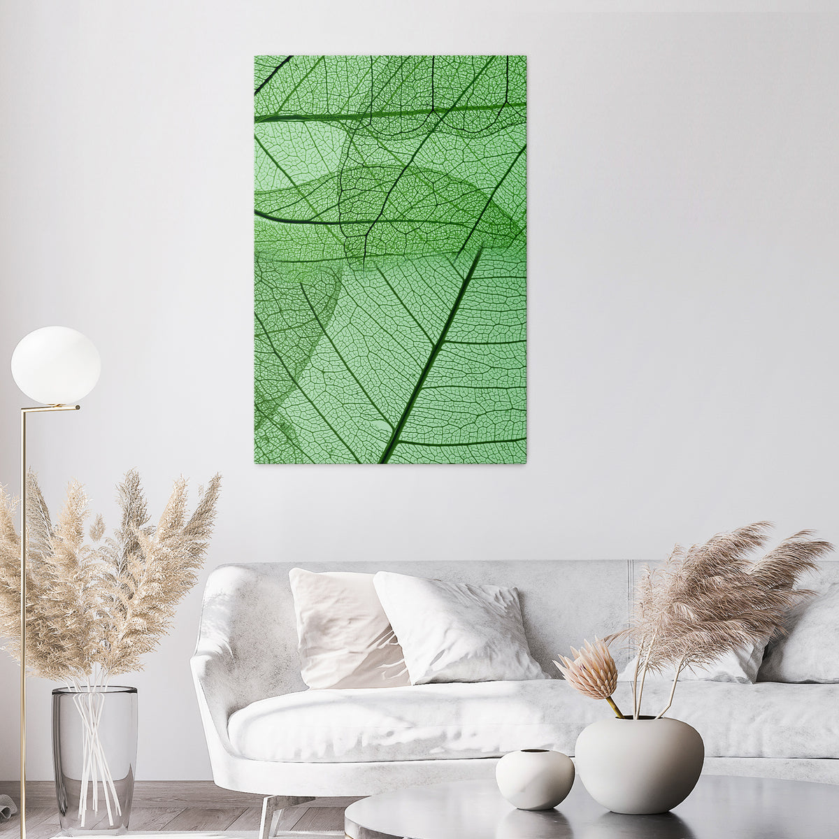 VEINS OF LIFE Vertical Canvas Print