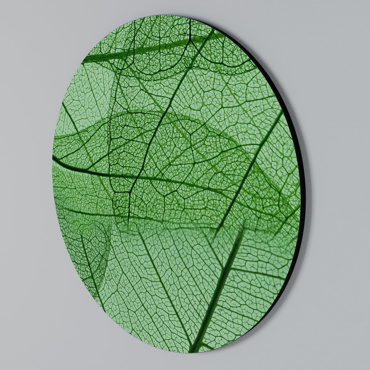 VEINS OF LIFE Rundes Wandbild