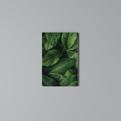 VIBRANT LEAFY EMBRACE Vertical Canvas Print