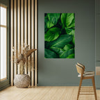 VIBRANT LEAFY EMBRACE Peel and Stick Vertical Poster