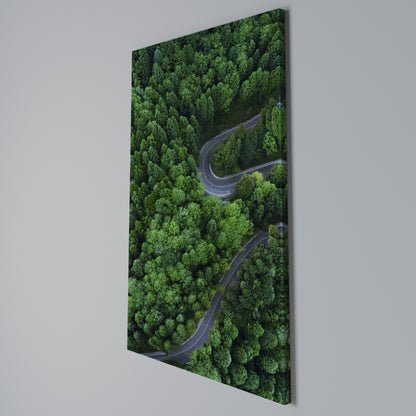 ENCHANTED FOREST RIDE Vertical Canvas Print