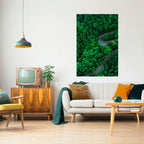 ENCHANTED FOREST RIDE Selbstklebendes Poster - Hochformat