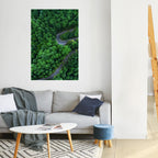 ENCHANTED FOREST RIDE Selbstklebendes Poster - Hochformat