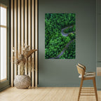 ENCHANTED FOREST RIDE Selbstklebendes Poster - Hochformat