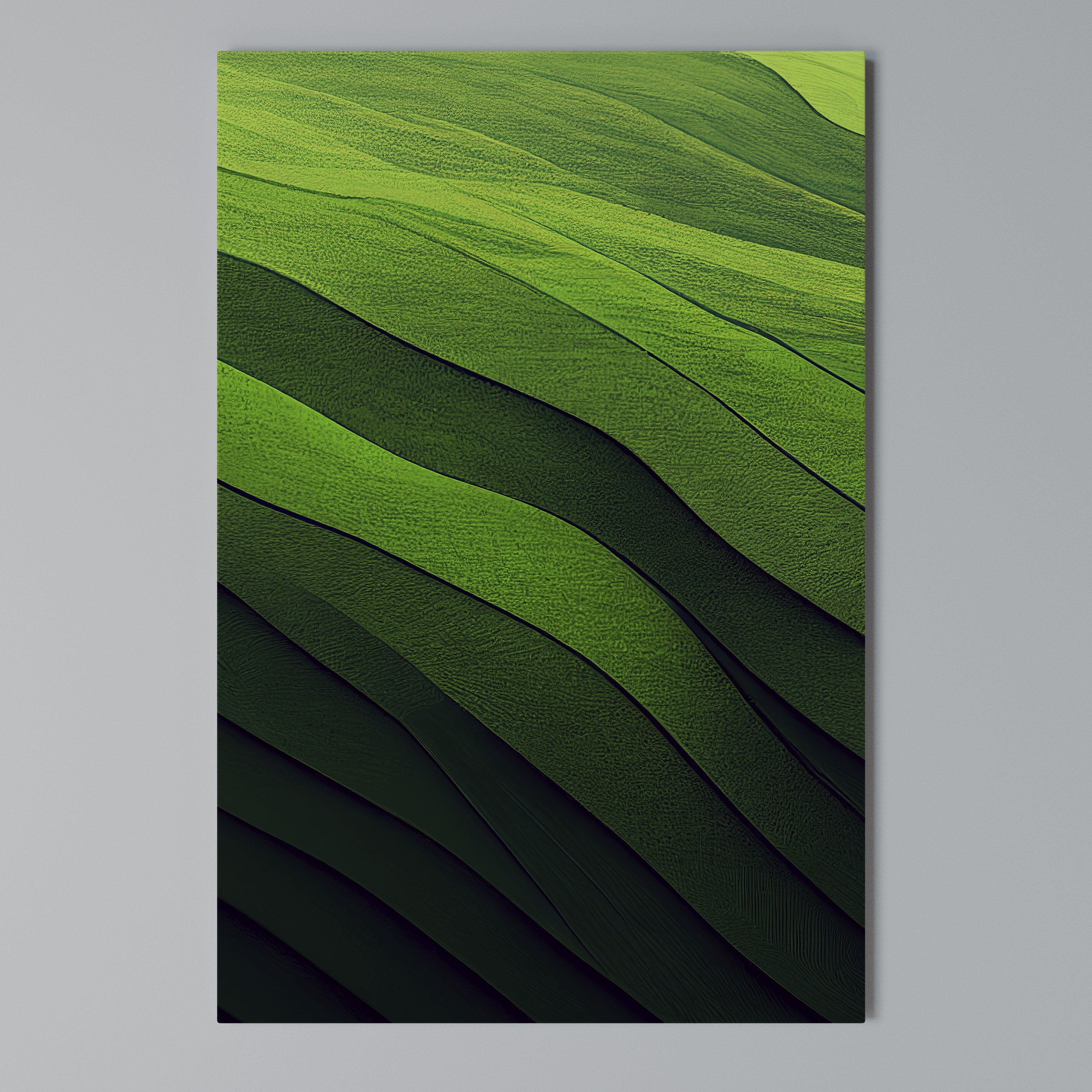 FRESH LANDSCAPE Vertical Canvas Print