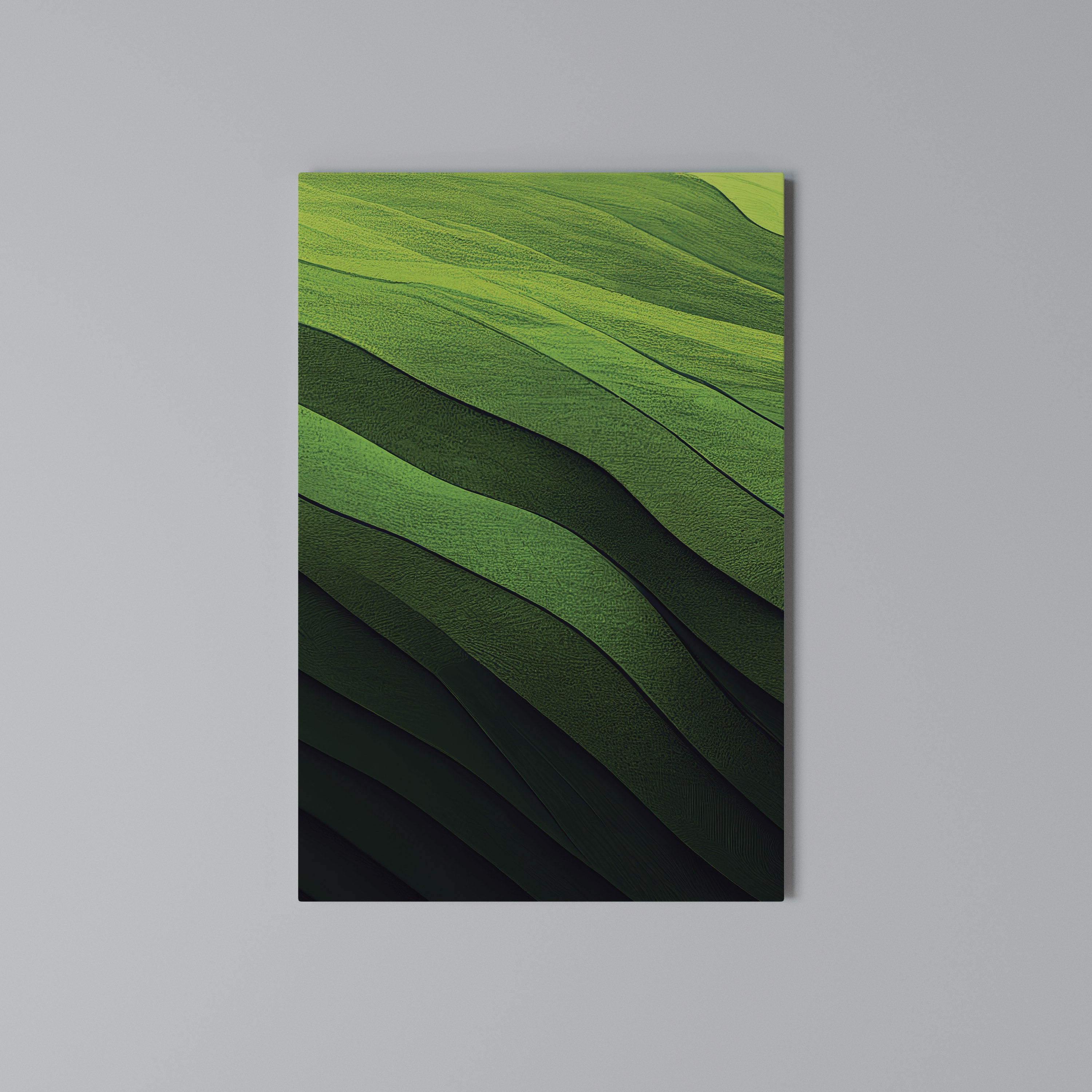 FRESH LANDSCAPE Vertical Canvas Print