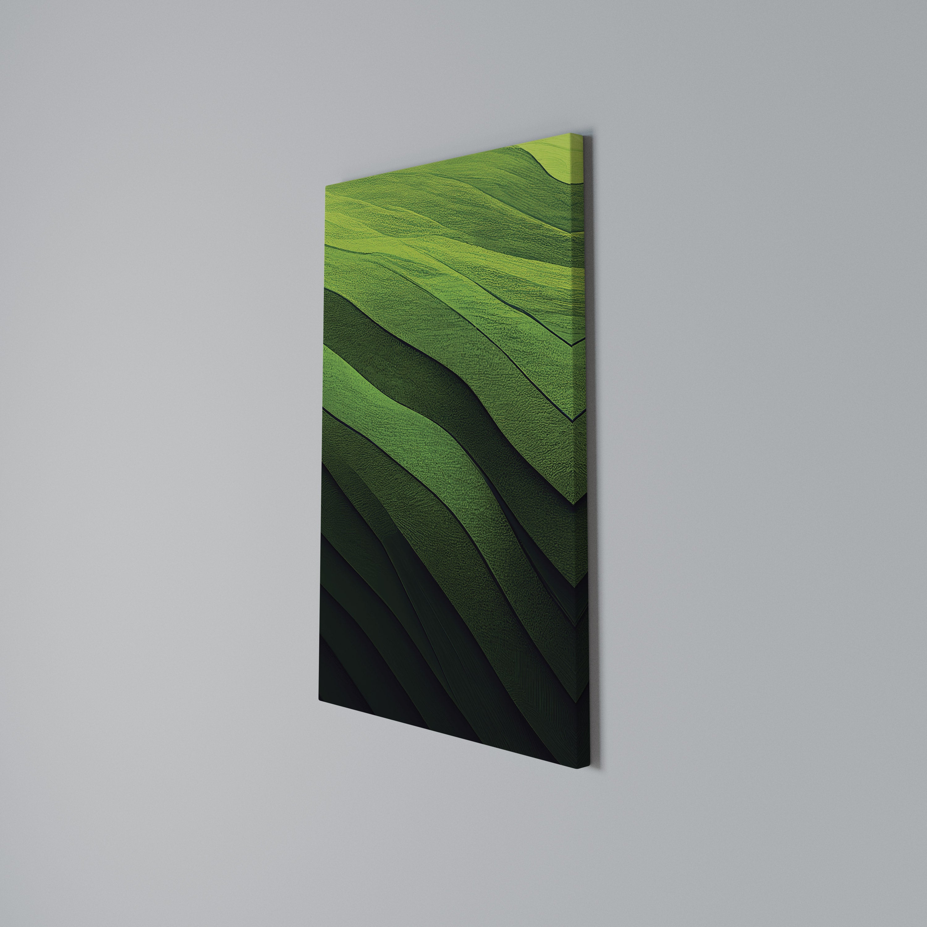 FRESH LANDSCAPE Vertical Canvas Print