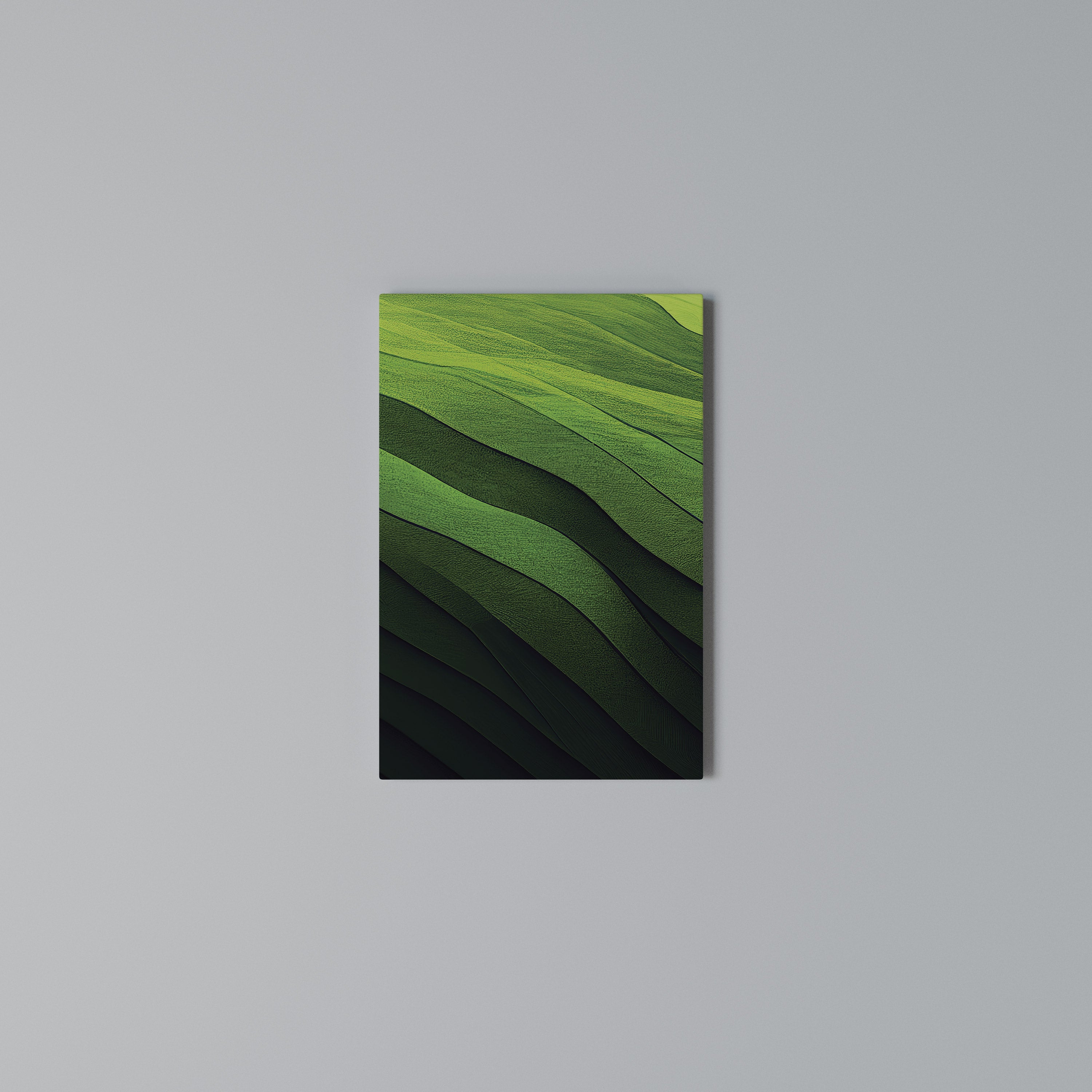 FRESH LANDSCAPE Vertical Canvas Print
