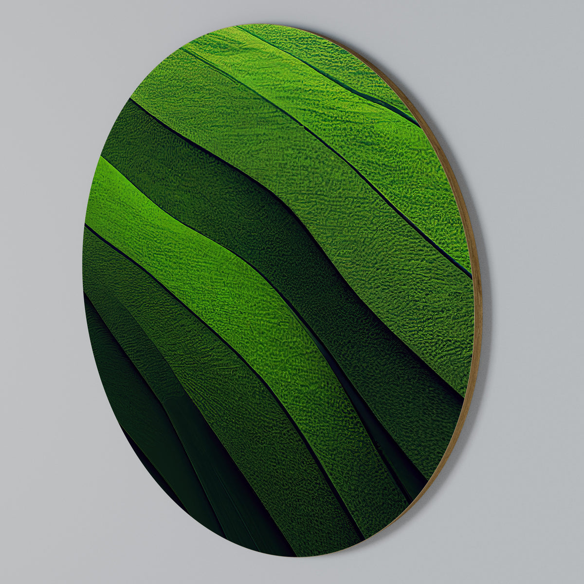 FRESH LANDSCAPE Rundes Wandbild