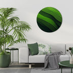FRESH LANDSCAPE Round Wall Art
