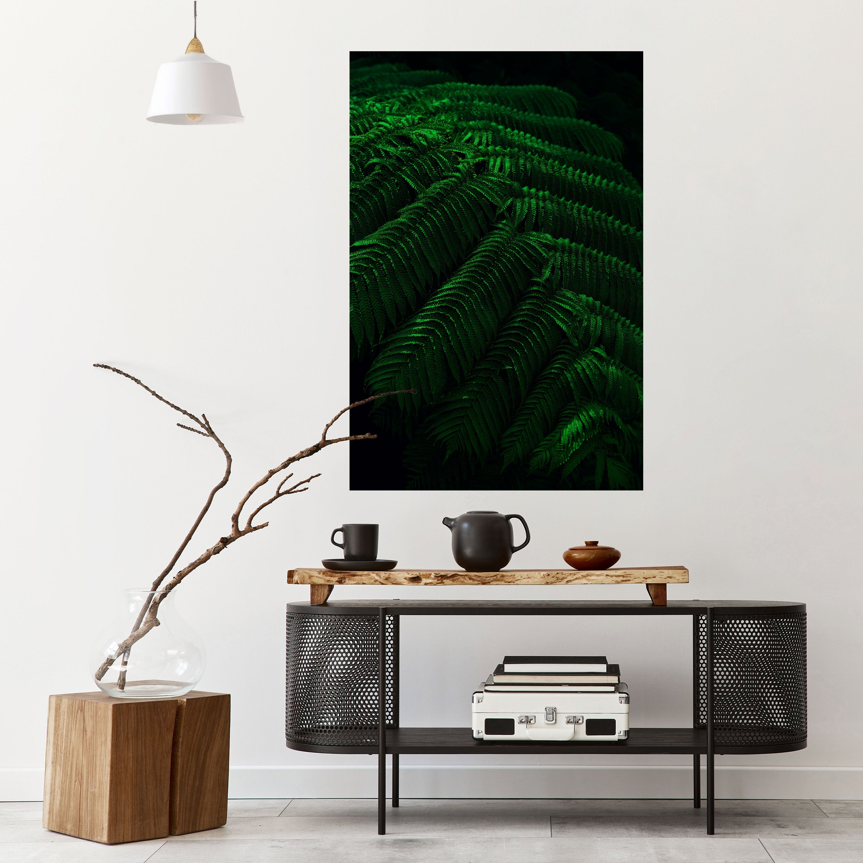 FERN FANTASY Vertikales Poster zum Abziehen und Aufkleben