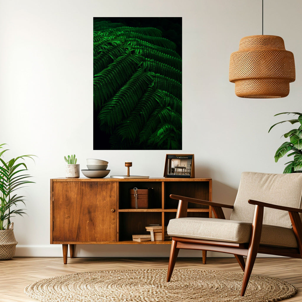 FERN FANTASY Vertikales Poster zum Abziehen und Aufkleben