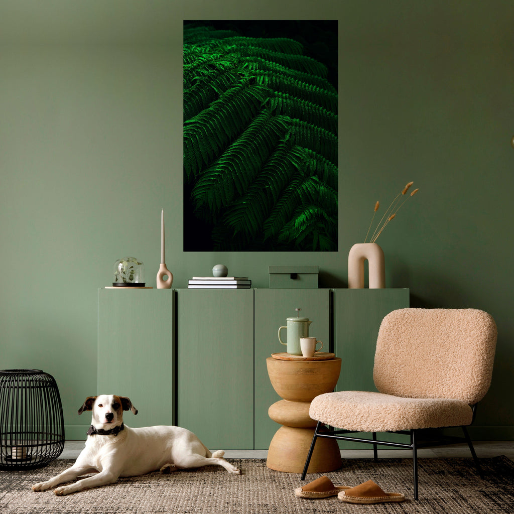 FERN FANTASY Vertikales Poster zum Abziehen und Aufkleben