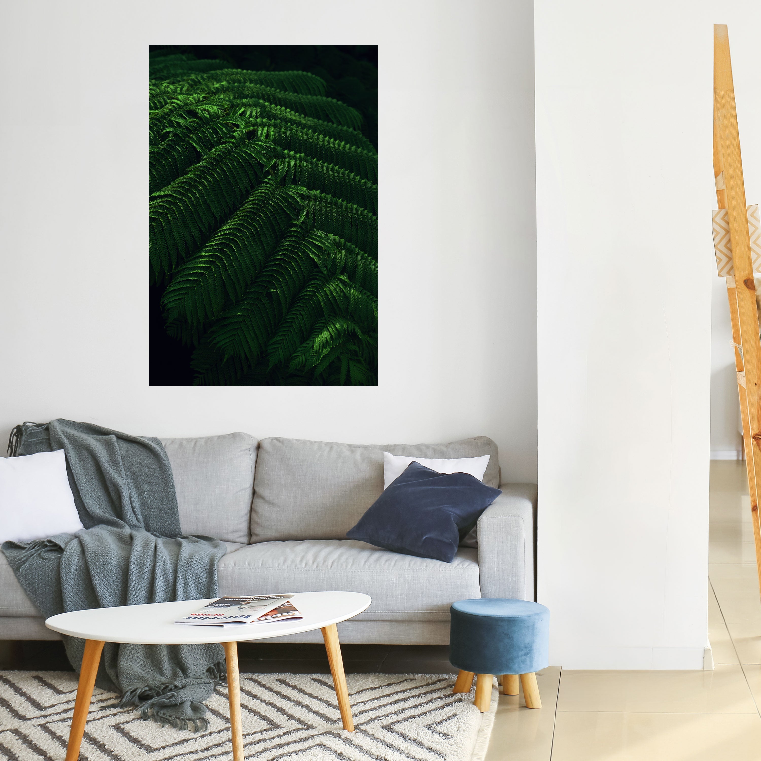 FERN FANTASY Vertikales Poster zum Abziehen und Aufkleben