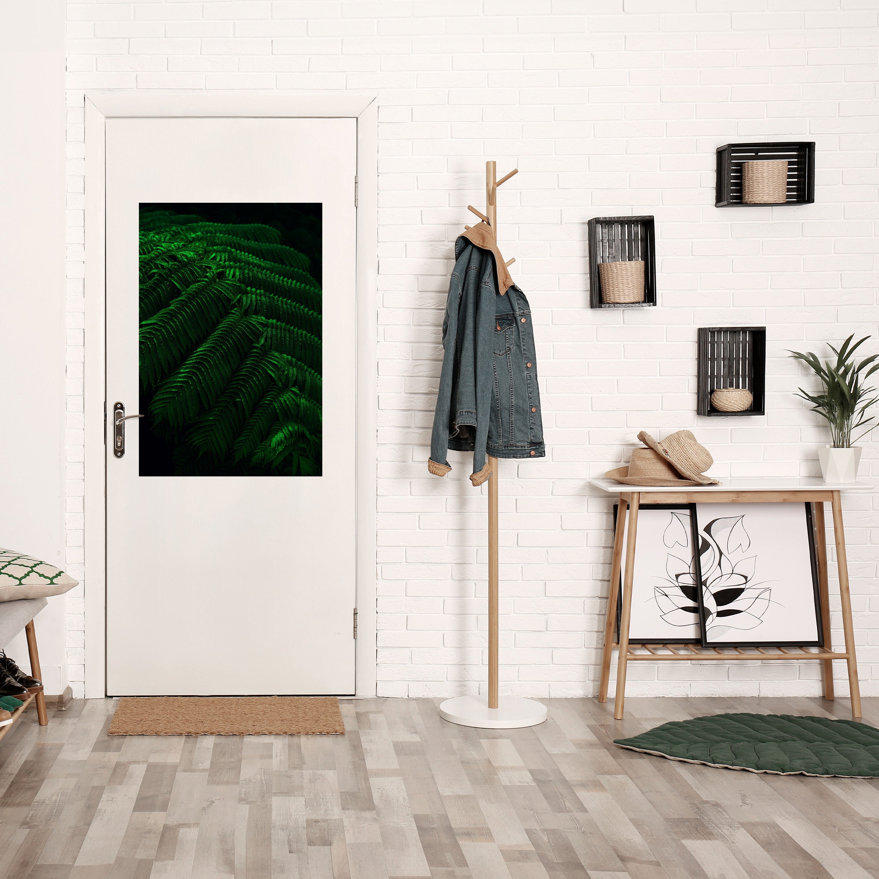 FERN FANTASY Vertikales Poster zum Abziehen und Aufkleben