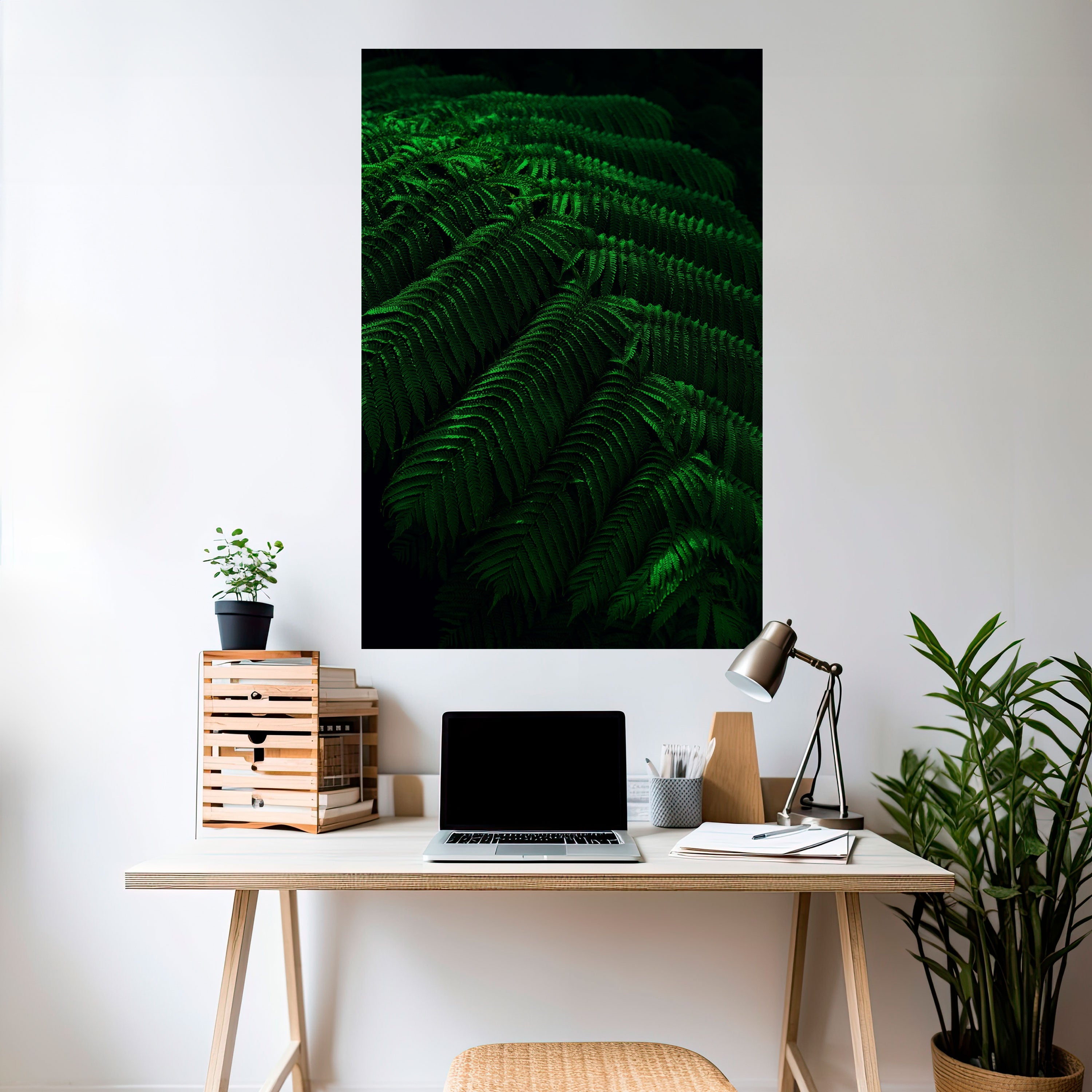 FERN FANTASY Vertikales Poster zum Abziehen und Aufkleben