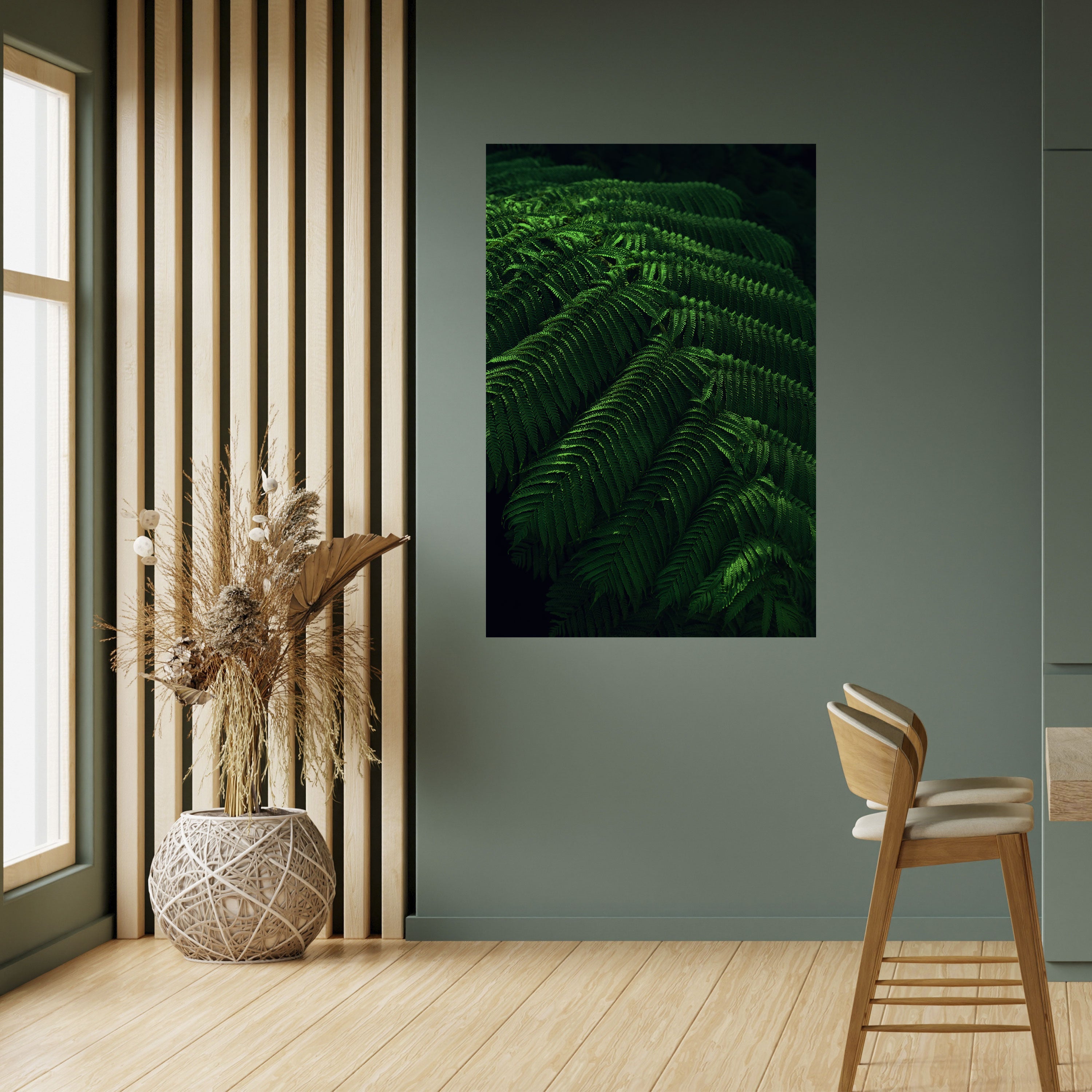FERN FANTASY Vertikales Poster zum Abziehen und Aufkleben