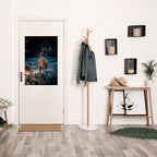 ANTLERED REGALITY Selbstklebendes Poster - Hochformat