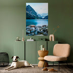 REFLECTIVE WATERS Peel and Stick Vertical Poster