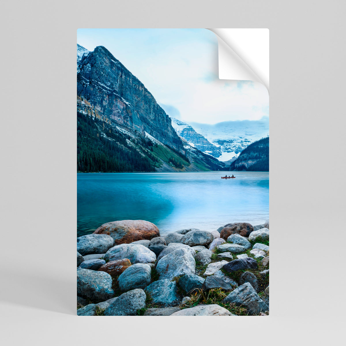 REFLECTIVE WATERS Selbstklebendes Poster - Hochformat