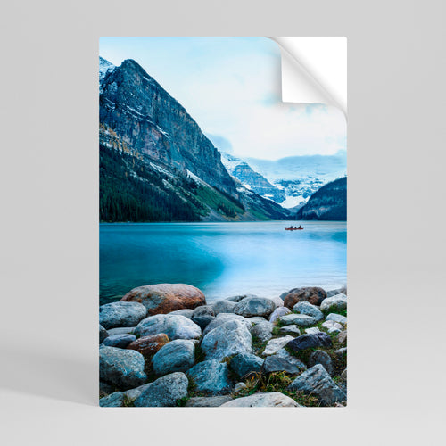 REFLECTIVE WATERS Selbstklebendes Poster - Hochformat